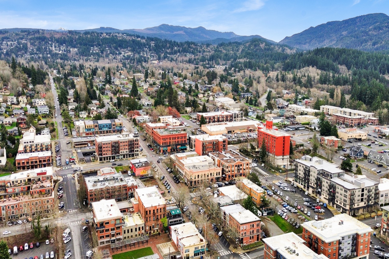 Fairhaven, Bellingham aerial